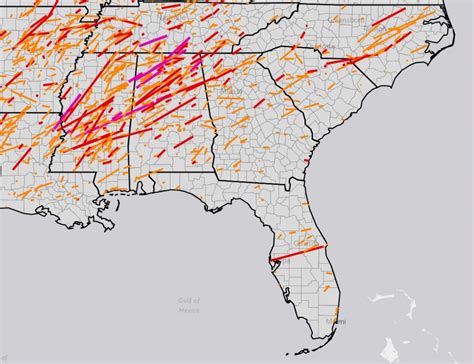 Tornado track tool from the Midwestern Regional Climate Center ...