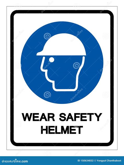 Safety Helmet Sign Board