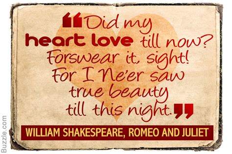 Love Quotes from Romeo and Juliet for the Hopeless Romantic