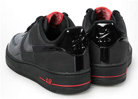 Nike Air Force 1 Low 07 - Black - Sport Red | Available - SneakerNews.com