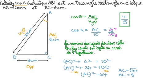 Mise à jour 45+ imagen formule calcul hypoténuse triangle rectangle ...