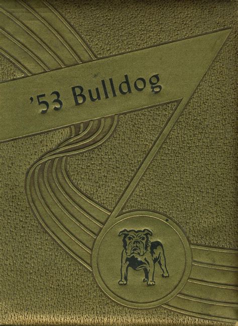 1953 yearbook from Royse City High School from Royse city, Texas for sale