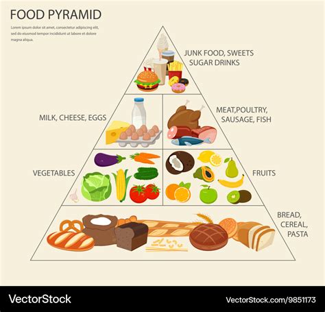 Balanced Diet Food Pyramid