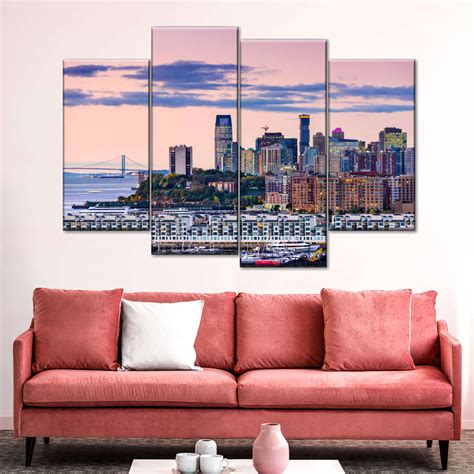 Jersey City Skyline Wall Art | Photography