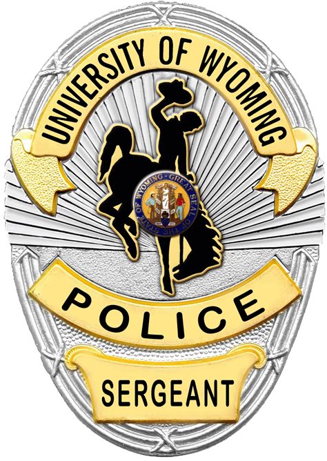 Police Department | University of Wyoming | Police badge, Police ...