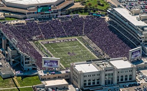 Download wallpapers Bill Snyder Family Stadium, Kansas State Wildcats ...