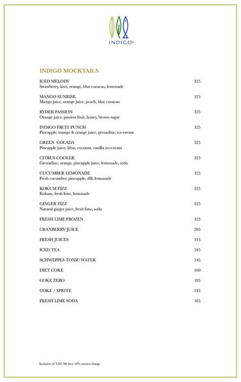 Hotel indigo el paso restaurant menu - brWas