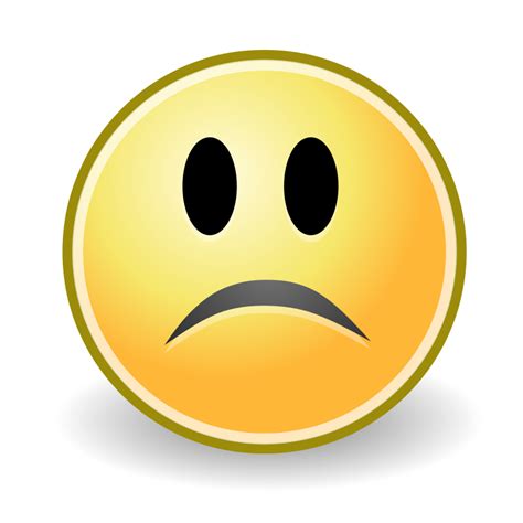 Really Sad Face Emoticon - ClipArt Best