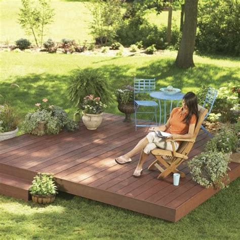 Backyard Decks: Build an Floating Deck (DIY) | Family Handyman