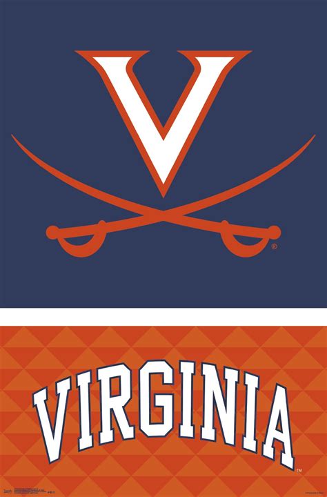 University of Virginia - Logo Poster Mount Bundle - Walmart.com