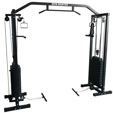 Gym Master 180kg Cable Crossover Machine | Grelly UK