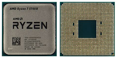 AMD RYZEN 7 5700X PROCESSOR SOCKET TYPE AM4 TRAY PACKED