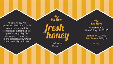 Free Honey Jar Label Template in Illustrator | Template.net