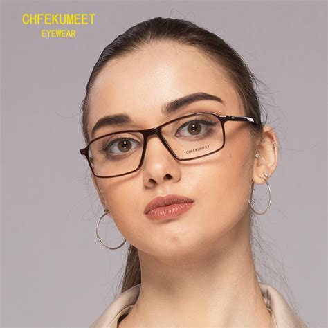 CHFEKUMEET Square Glasses Frames for Women Prescription Eyeglasses ...