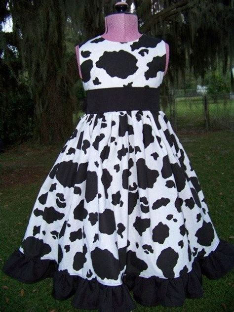 DM custom boutique cow print dress | Cow print dress, Print dress ...