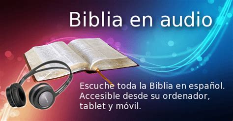 Biblia en audio gratis