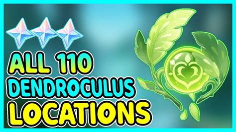 All 110 Dendroculus Locations Guide - YouTube