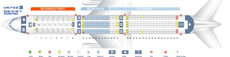 United Boeing 767 400 Seating Chart