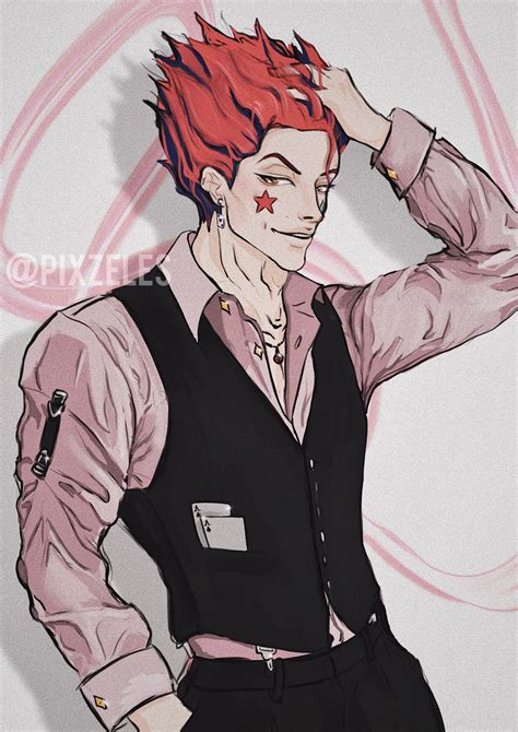 Lili | Comm: CLOSED on Twitter: "24.05.2020 Hisoka fanart ♦️ #anime # ...