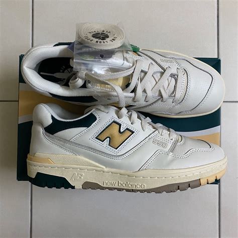 New Balance 550 Aime Leon Dore (ALD) Natural Green, Men's Fashion ...