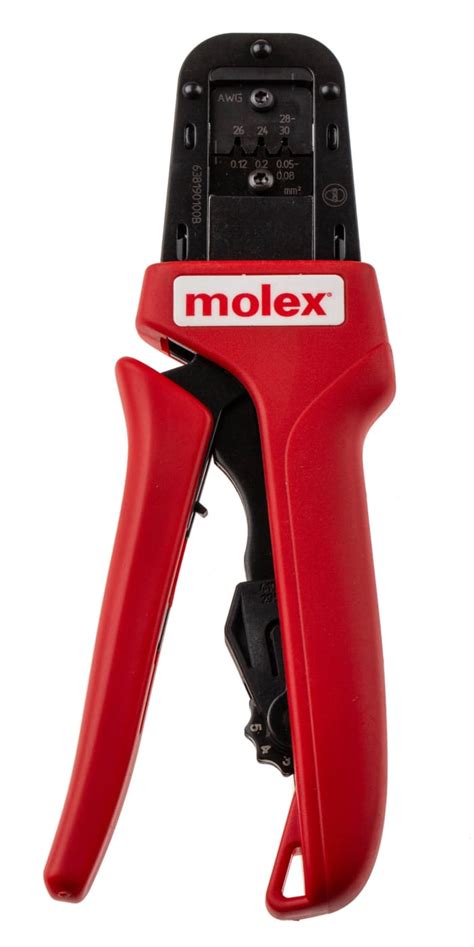 63819-0100 Molex | Molex PremiumGrade Hand Ratcheting Crimp Tool for ...