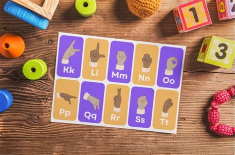 Printables Sign Language Alphabet Flashcards, ASL Flash Cards, ABC ...