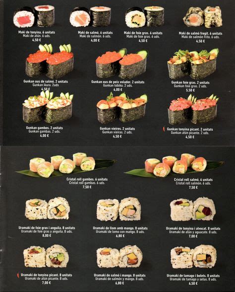 menu-5.jpg (1640×2036) | Homemade sushi, Sushi roll recipes, Food