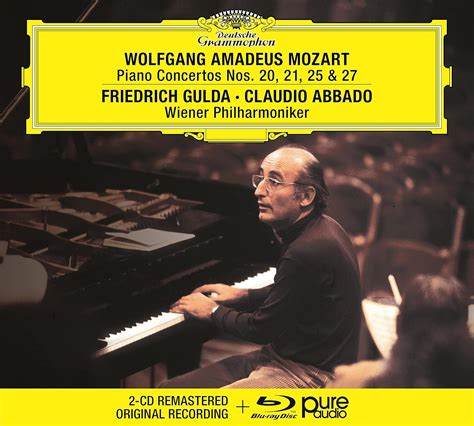 Mozart: Piano Concertos Nos. 20, 21, 25 & 27: Amazon.com.be: CDs & Vinyl