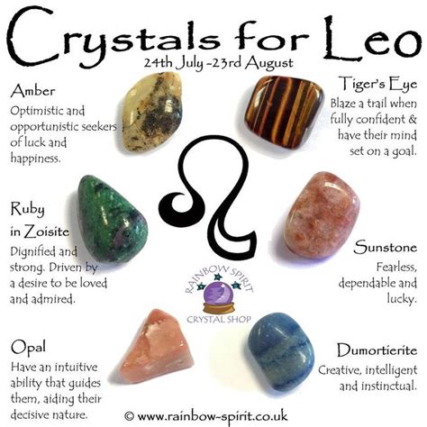 Leo Birthstones Crystal Set - Etsy | Leo birthstone, Crystals, Birthstones