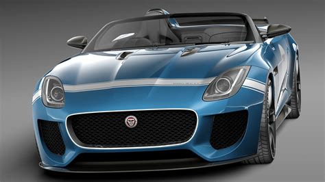 Jaguar Project 7 Concept 2013 - 3D Model by SQUIR