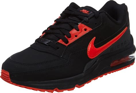 Nike Mens Air Max LTD 3 Running Sneakers (12, Black/Crimson Red (066 ...