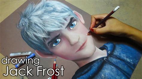 Speed Drawing: Jack Frost | Diana Díaz - YouTube