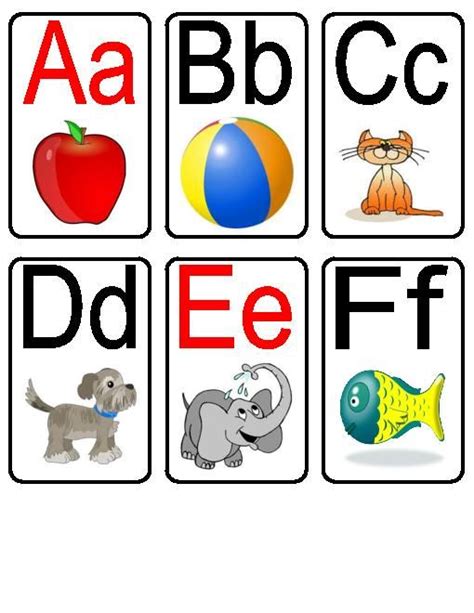 Alphabet Letters Printable Flashcards / Alphabet Printable Flashcards ...