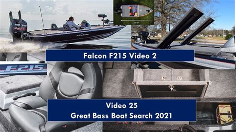 Falcon F215 Vid 2 - Great Bass Boat Search 2021 Video 25 - YouTube