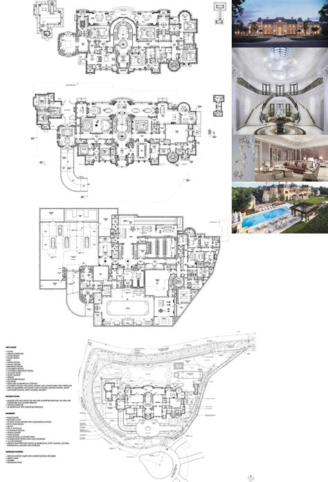 House Plans Mansion, Mansion Floor Plan, Luxury House Plans, Dream ...