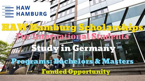 HAW Hamburg Scholarships for International Students in Germany ...