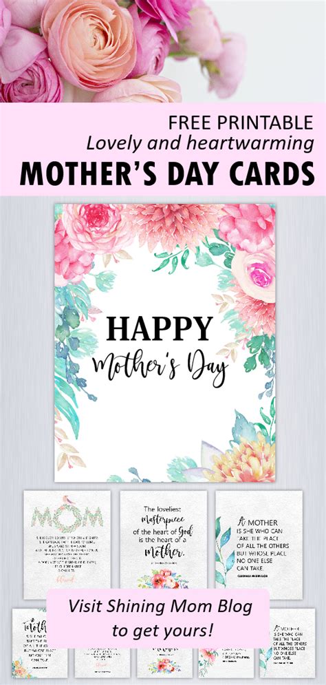 12 FREE Mother’s Day Quotes and Cards to Delight a Mom’s Heart!