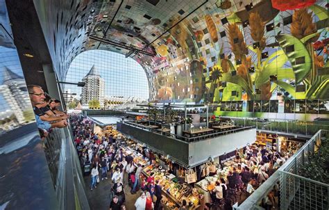 Rotterdam Market Hall / Rotterdam's Dutch person aquarium, MARKET HALL ...