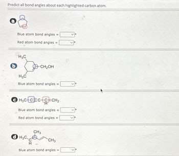 Answered: Predict all bond angles about each… | bartleby