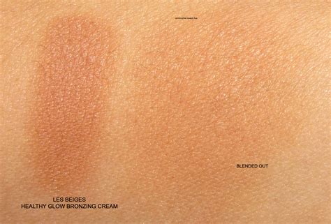 CHANEL Les Beiges Bronzing Cream swatches | ommorphia beauty bar