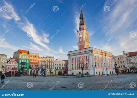 Town Hall in Leszno. Poland Editorial Stock Image - Image of style ...