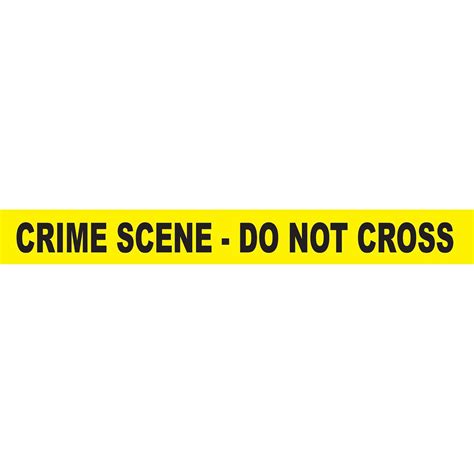 Crime Scene Tape Printable - Printable Templates