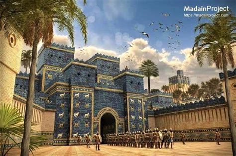 Reconstructed Ishtar Gate at the Pergamon Museum - Madain Project (en)