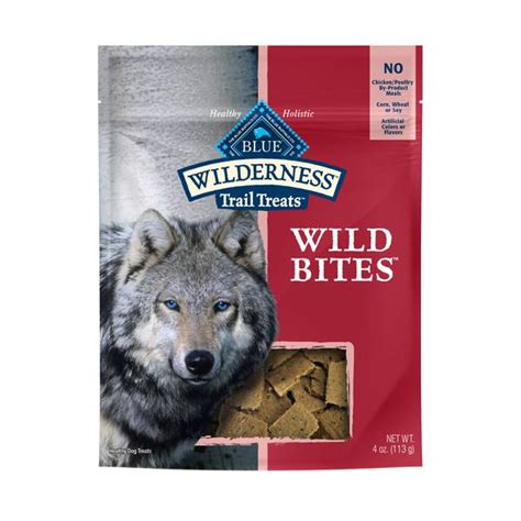 Blue Buffalo Wilderness 4 oz Wild Bites High Protein Grain Free Salmon ...