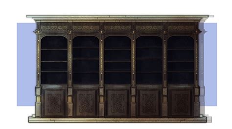 empty bookshelf by Fyoriosity on DeviantArt