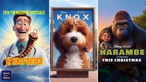 Fake Disney-Pixar Movie Posters Are A Massive Meme Trend Online, But ...