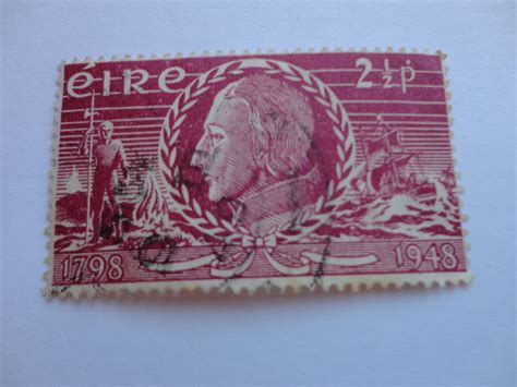 1798-1948 2 1/2P Old Eire Postage Stamp. | Stamp, Stamp collecting ...