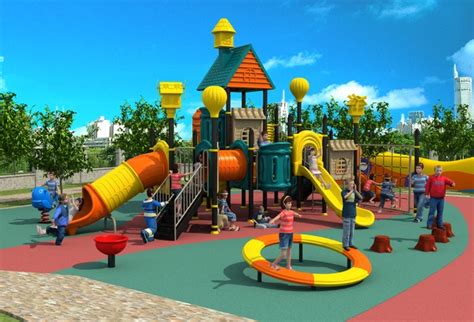 exported children outdoor plastic playground park kids room paradise ...