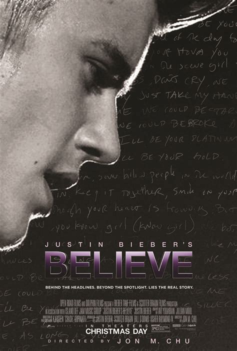 Beautiful Justin Bieber Believe Movie Posters