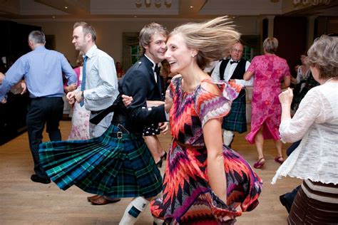 Ceilidh dancing at wedding reception, Houston House Hotel | Ceilidh ...